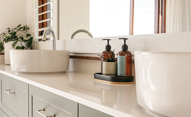 Photo of two sinks